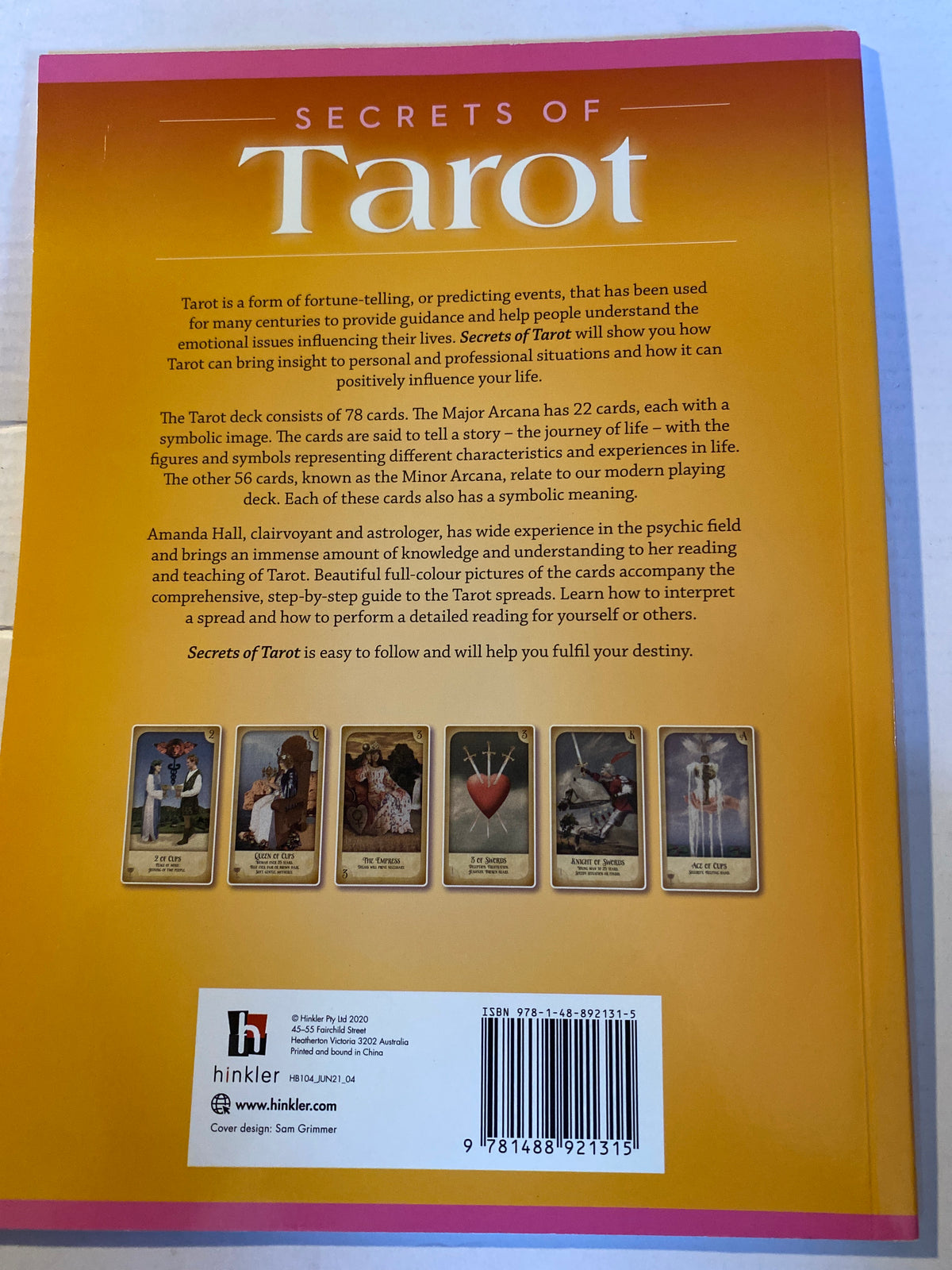 Secrets of Tarot by Amanda Hall | Pre-Loved Paperback