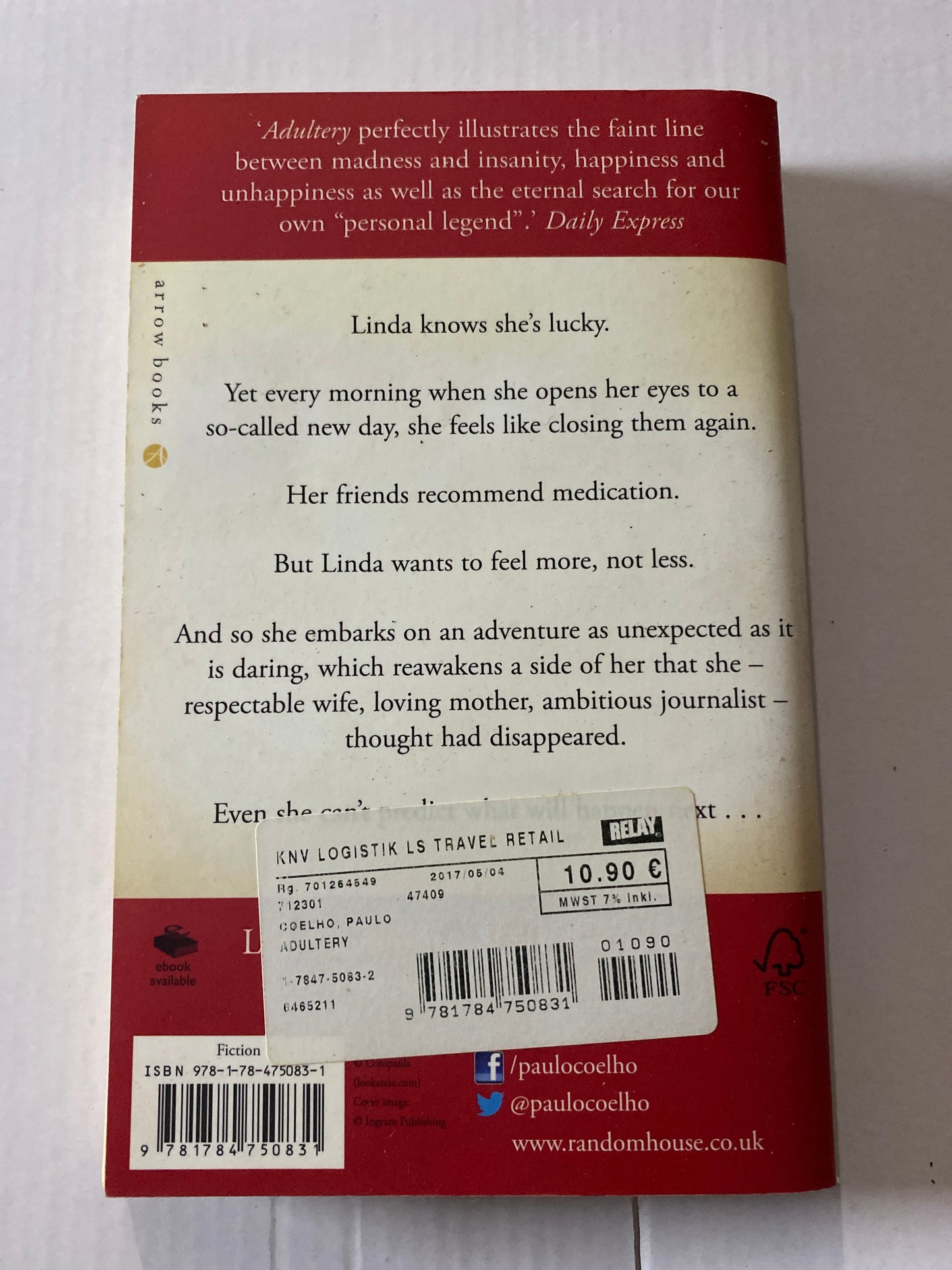 Adultery By Paulo Coelho