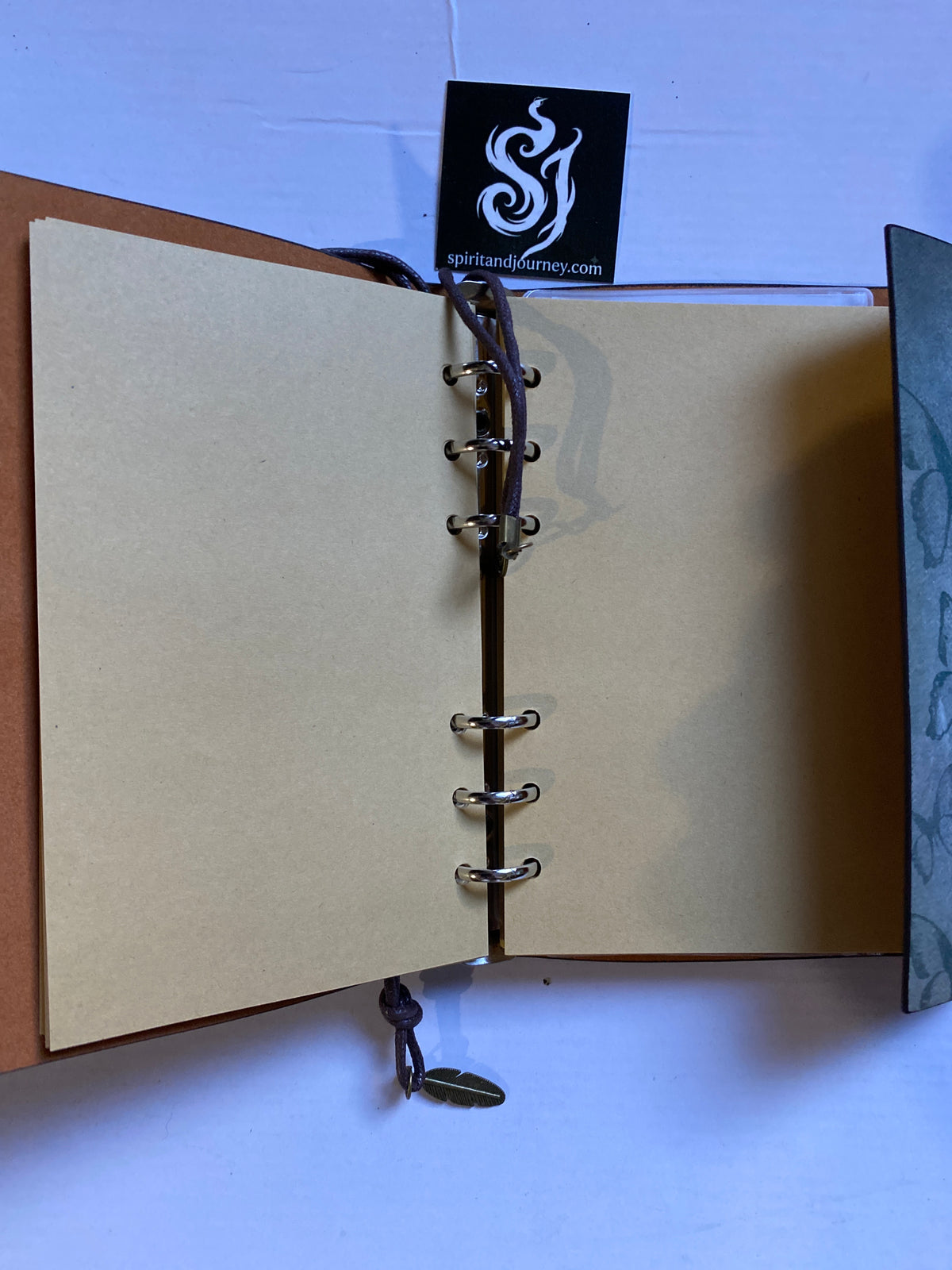 Moonlit Forest Butterfly Journal Notebook Wrap Closure Pen Included