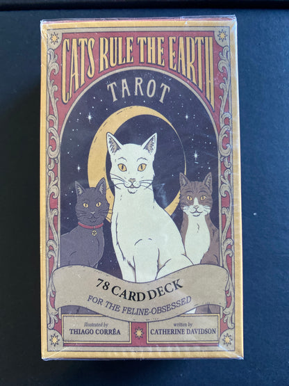 Cats Rule the Earth Tarot Oracle Cards
