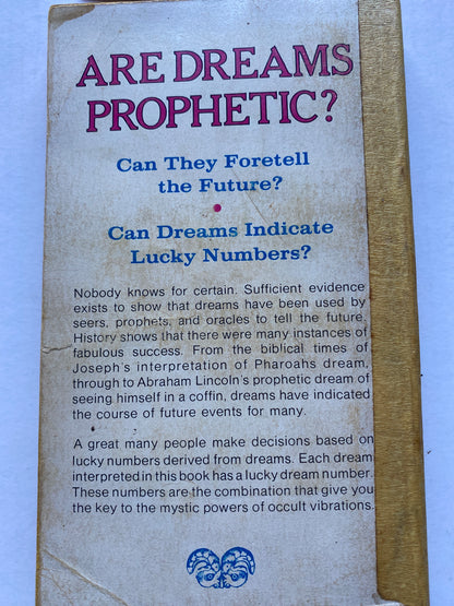 Vintage 1970 Lucky 7 Dream Book & Numerology Guide