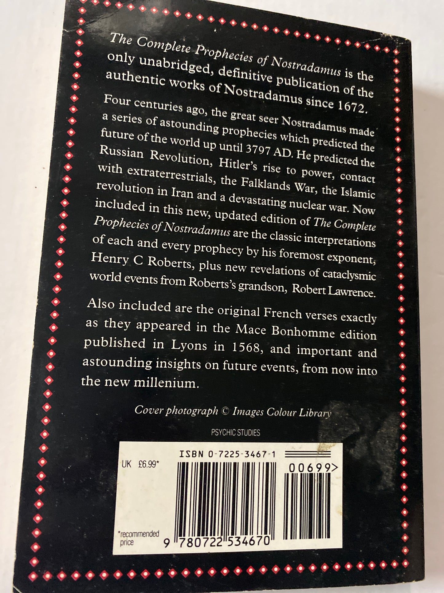 The Complete Prophecies of Nostradamus - Author: Nostradamus ISBN: 9780722534670