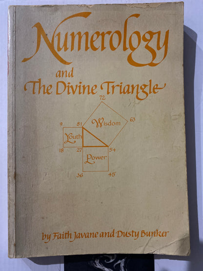 Numerology and the Divine Triangle by Faith Javane & Dusty Bunker