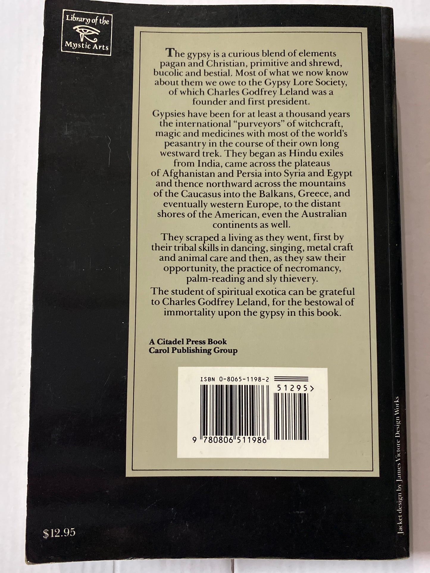 Gypsy Sorcery and Fortune Telling by Charles Godfrey Leland
