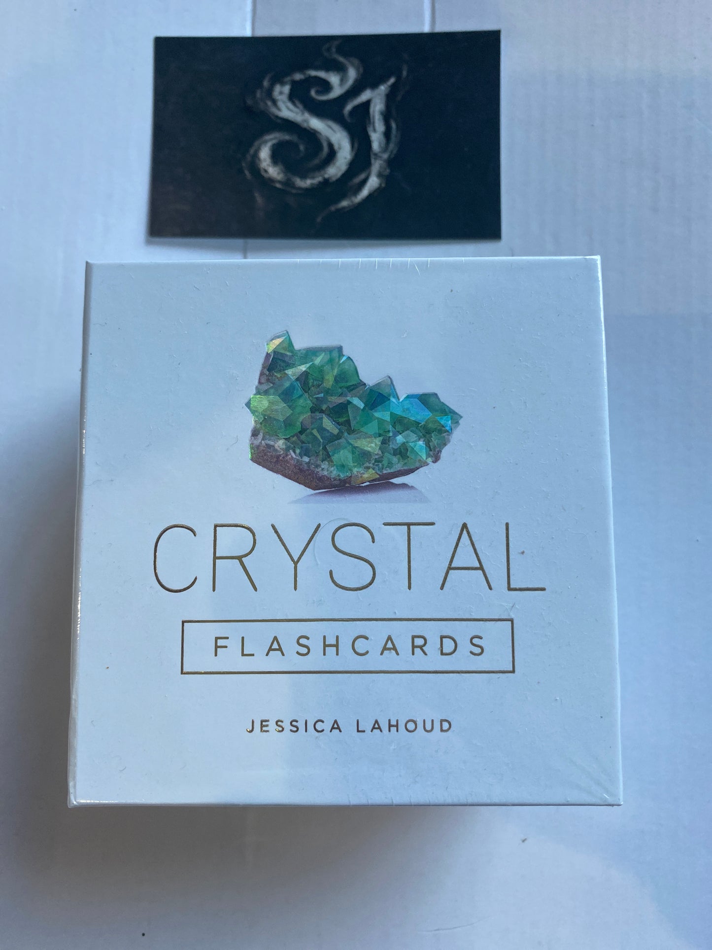 Crystal Companions Book and Card Bundle: An A–Z Guide by Jessica Lahoud plus bundle flash cards brand new