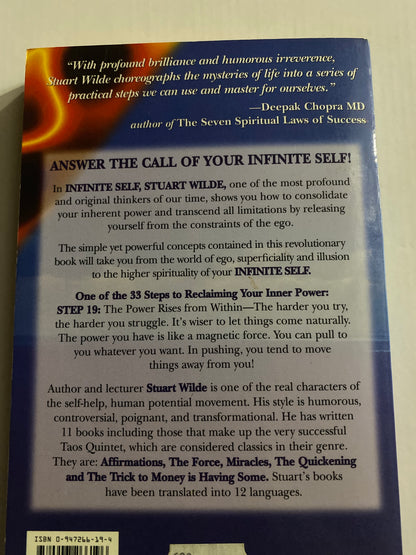Infinite self by Stuart Wilde ISBN0947266194