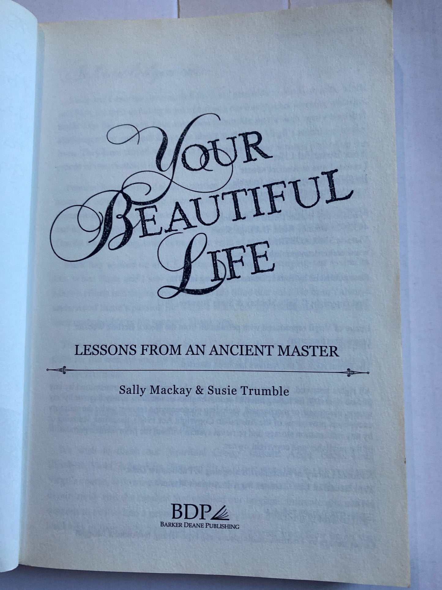 Your Beautiful Life by Sally Mackay
