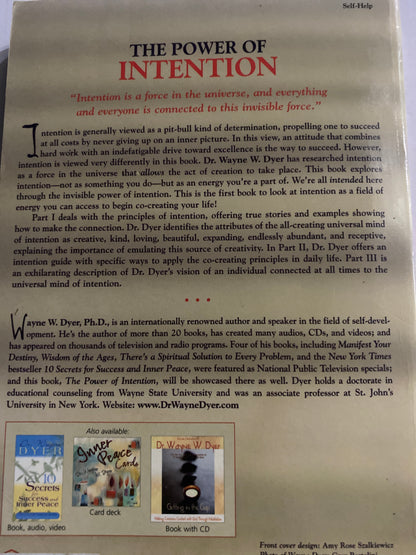 The Power of Intention — Dr Wayne W. Dyer ISBN: 1401902162