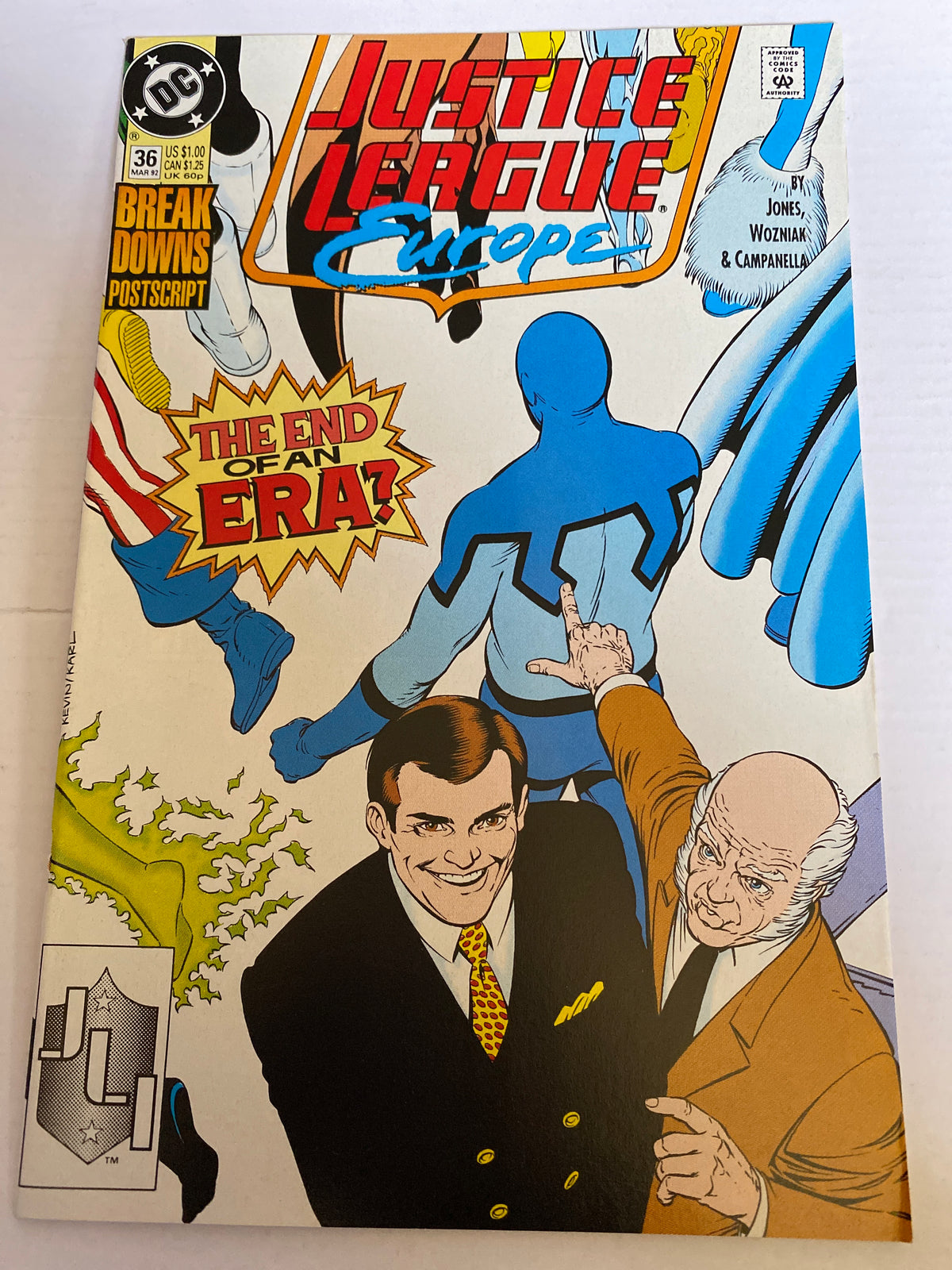 Justice League Europe – DC Comics, March 1992