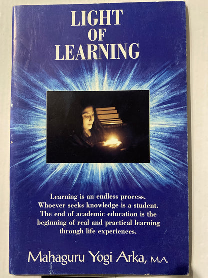 Light of Learning by Srinivas Arka First edition 1996