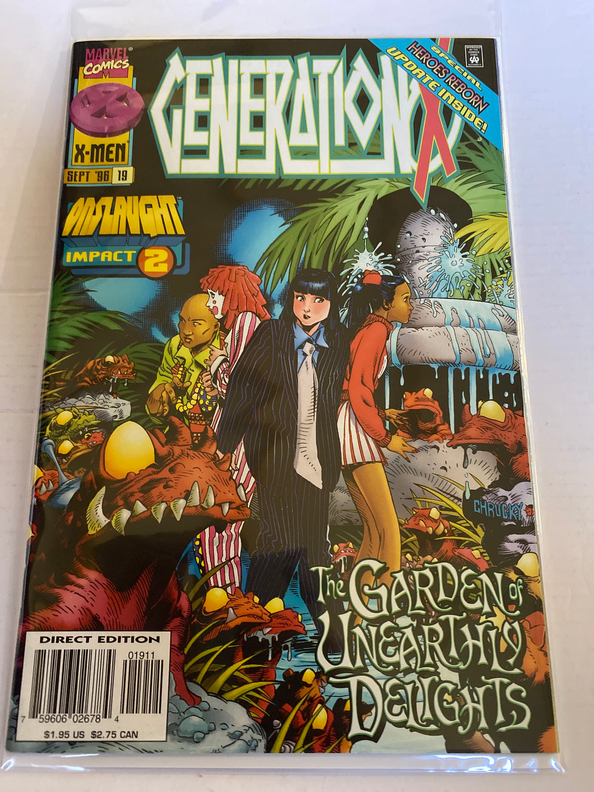 Generation X Comic – Marvel X-Men, September 1996 | Vintage