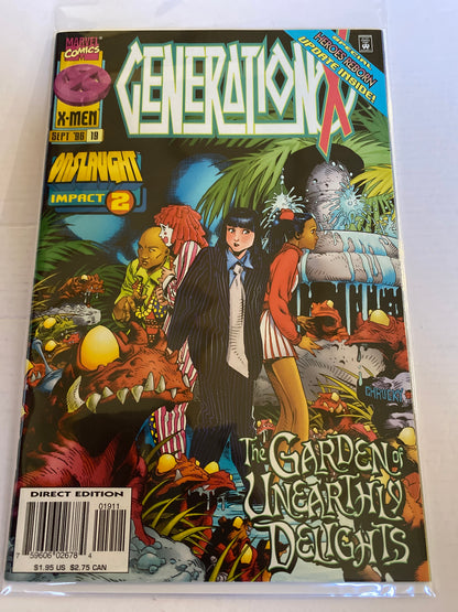 Generation X Comic – Marvel X-Men, September 1996 | Vintage