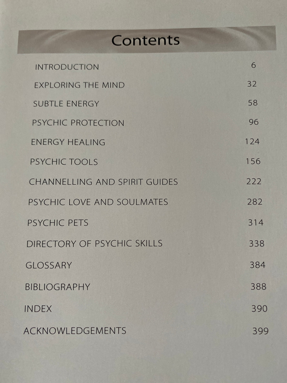The Psychic Bible by Jane Struthers
