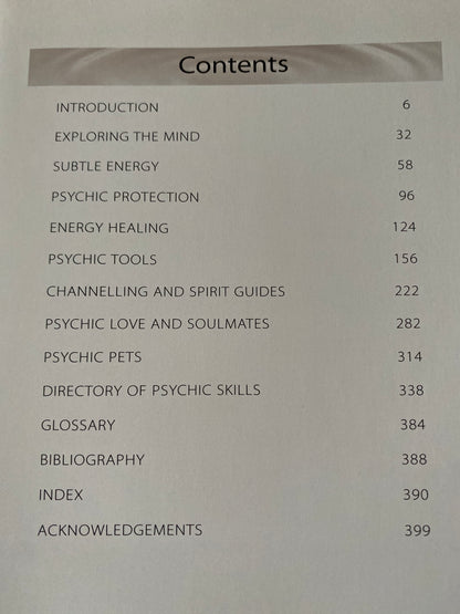 The Psychic Bible by Jane Struthers