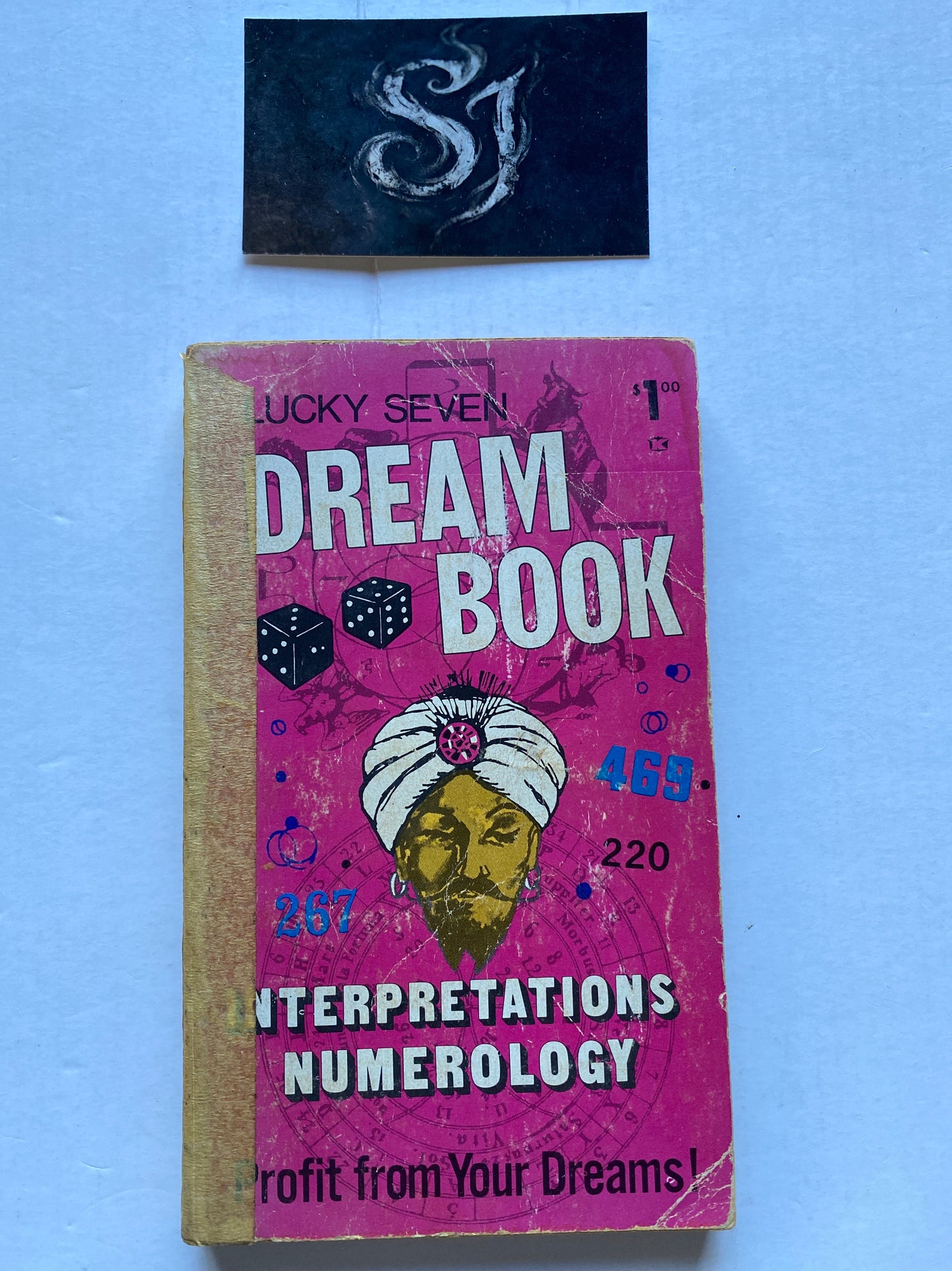 Vintage 1970 Lucky 7 Dream Book & Numerology Guide