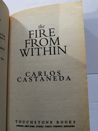 The Fire from Within by Carlos Castaneda
