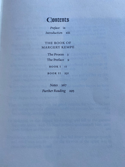 The Book of Margery Kempe by Margery Kempe Hardcover excellent collector