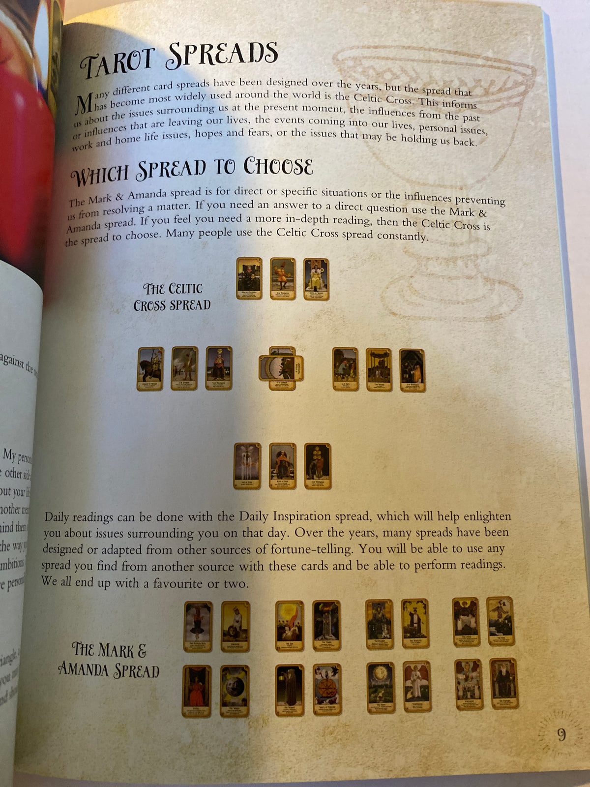 Secrets of Tarot by Amanda Hall | Pre-Loved Paperback