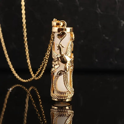 Phoenix Pendant Necklace - Chinese Cultural Fengzhu Bird Jewelry