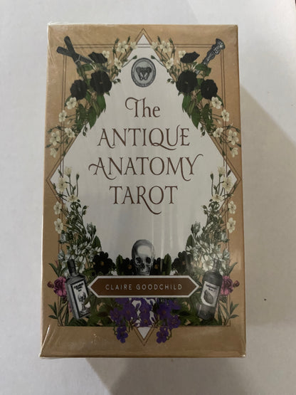 The Antique Anatomy Tarot style Cards Deck