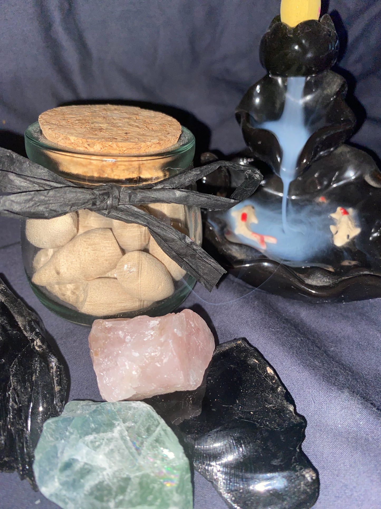 Natural Backflow Incense Cone Fragrant Incense Cones Sandalwood/Lavender/Eaglewood/Jasmine Handmade