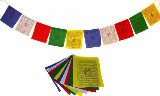 Tibetan Buddhist Prayer Flags - Handmade by Refugees