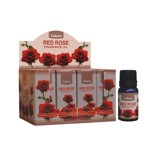 Tulasi Red Rose Fragrance Oil – 10 ml