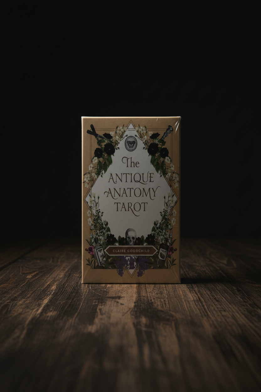 Antique Anatomy Tarot - Table Mockup