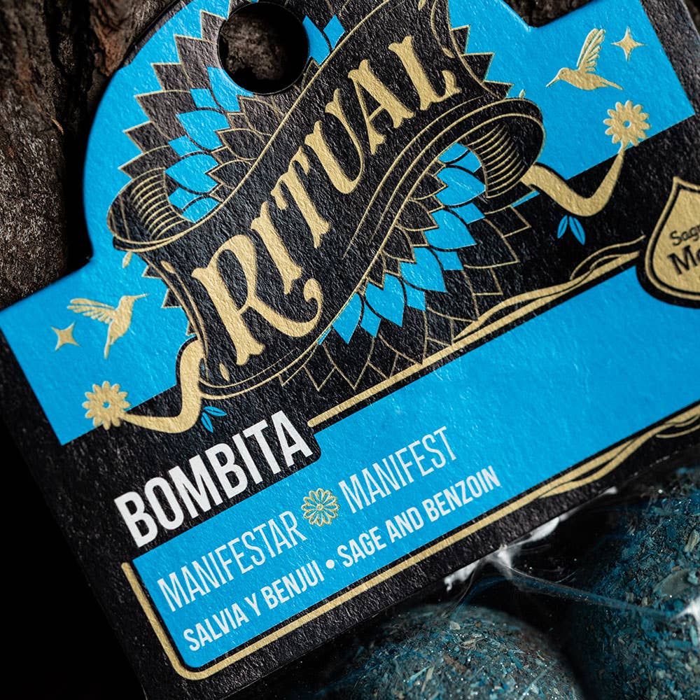 Manifest Ritual Smudge Bombs – Set of 4 | Sagrada Madre Incense