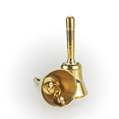 Brass Ritual Bell with Pentagram
