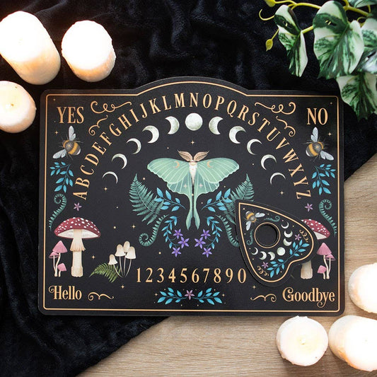 Dark Forest Spirit Board – Mystical Talking Board with Planchette Ouija