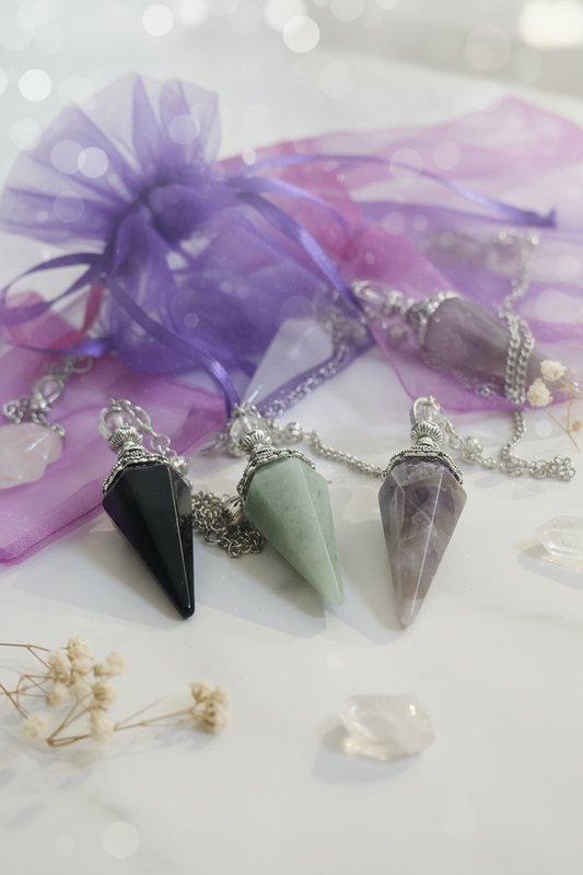 Crystal Pendulums Light & Mystical