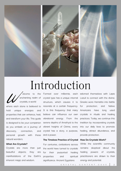 Crystal Healing Guide – The Complete Beginner's Digital Handbook