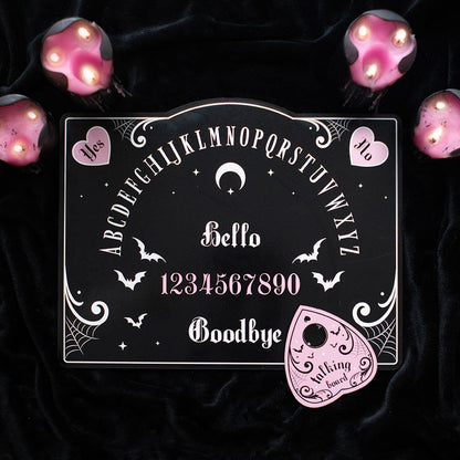 Pink and Black Talking / Ouija Board