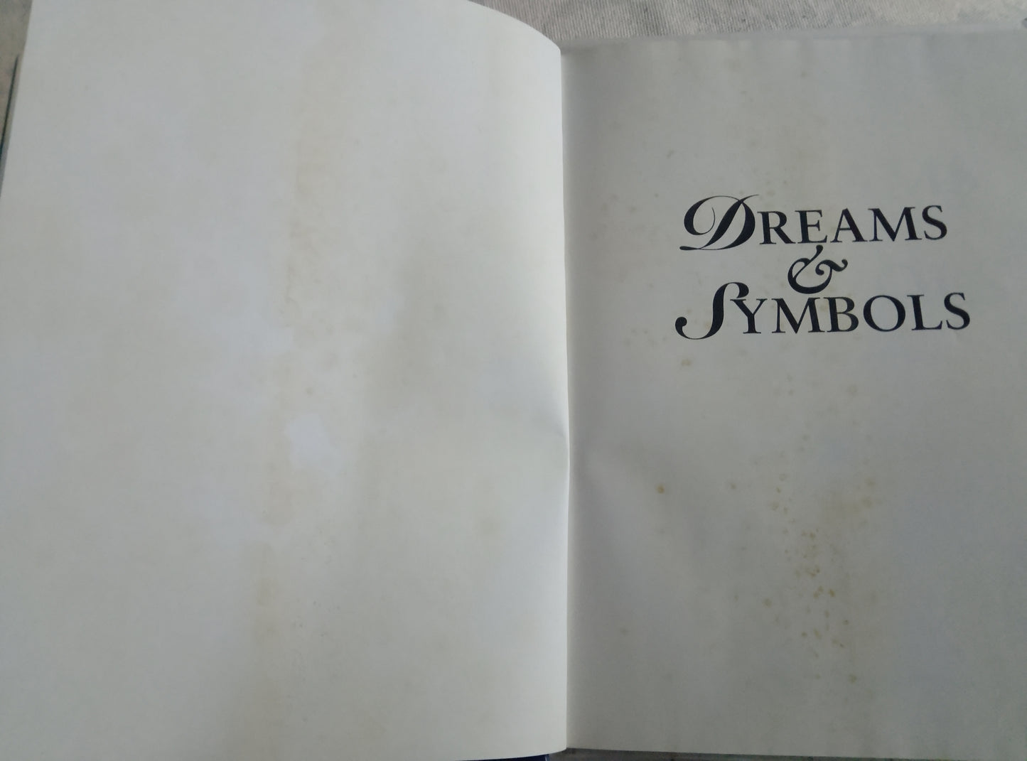Dreams and Symbols – Lucien Morgan (Hardcover Vintage collectors) 1991