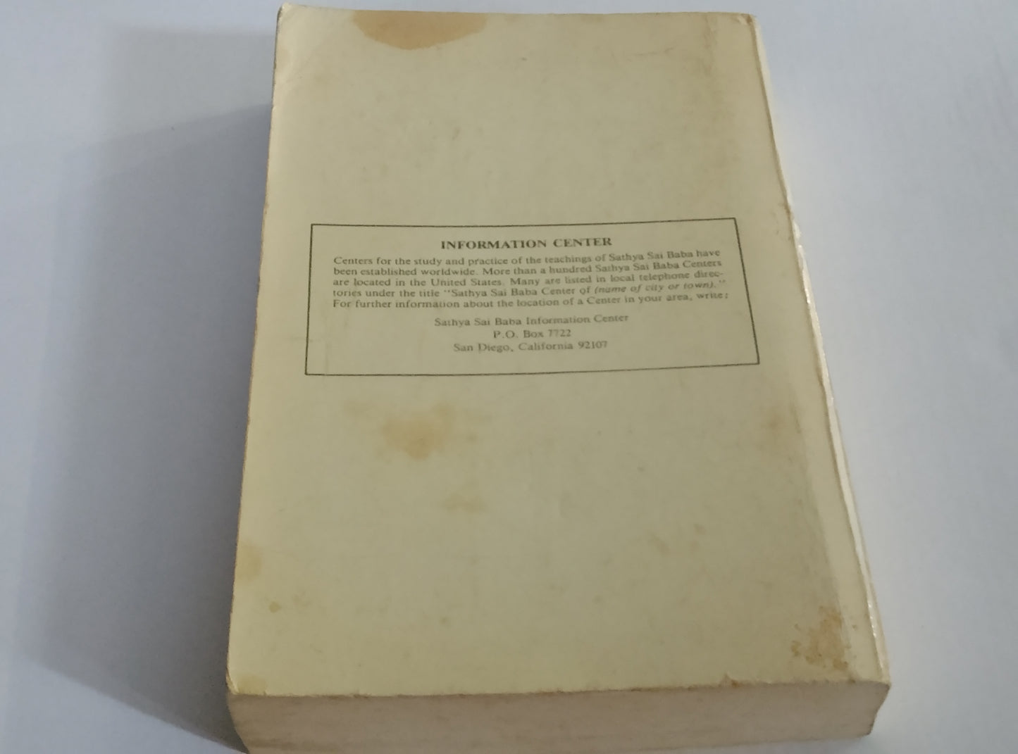Voice of the Avatar – Sathya Sai Baba (Collectable 1992)