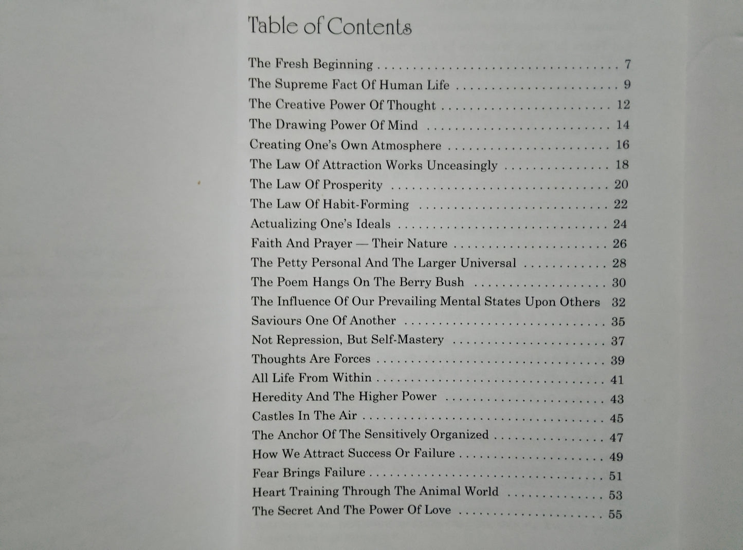 The Master Key to this Mystical Life of Ours — Ralph Waldo Trine 1st Edition