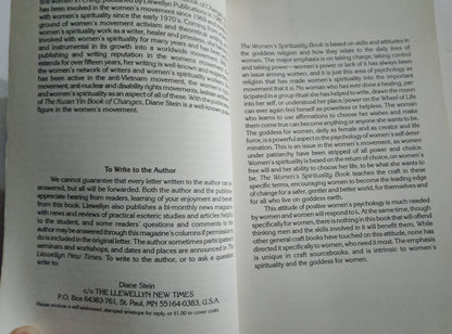 The Women's Spirituality Book - Diane Stein