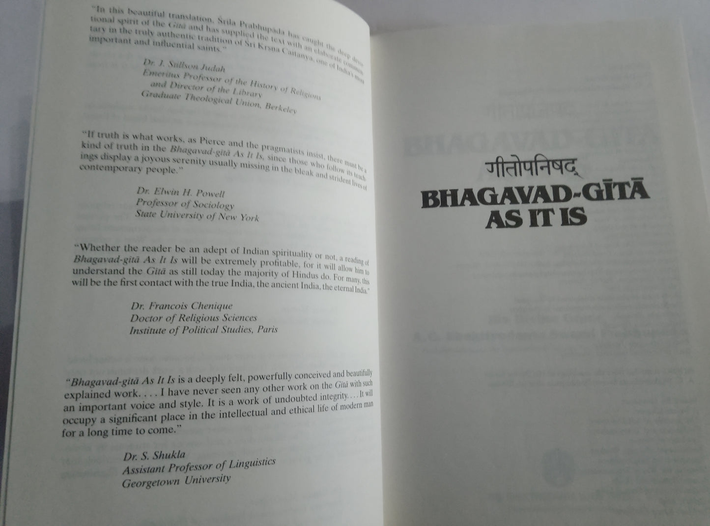 Bhagavad-Gita As It Is – Prabhupada