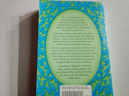 Numerology Numbers and their influence - RoseMaree Templeton First Edition