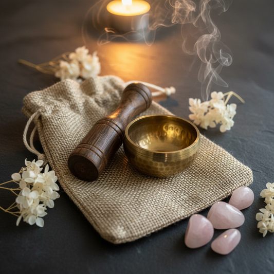 Tibetan Singing Bowl Lifestyle Mockup